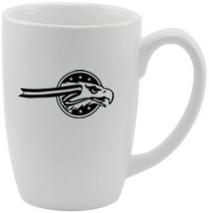 Promotional Ceramic Mugs: 16oz White Mocha Coffee Mugs